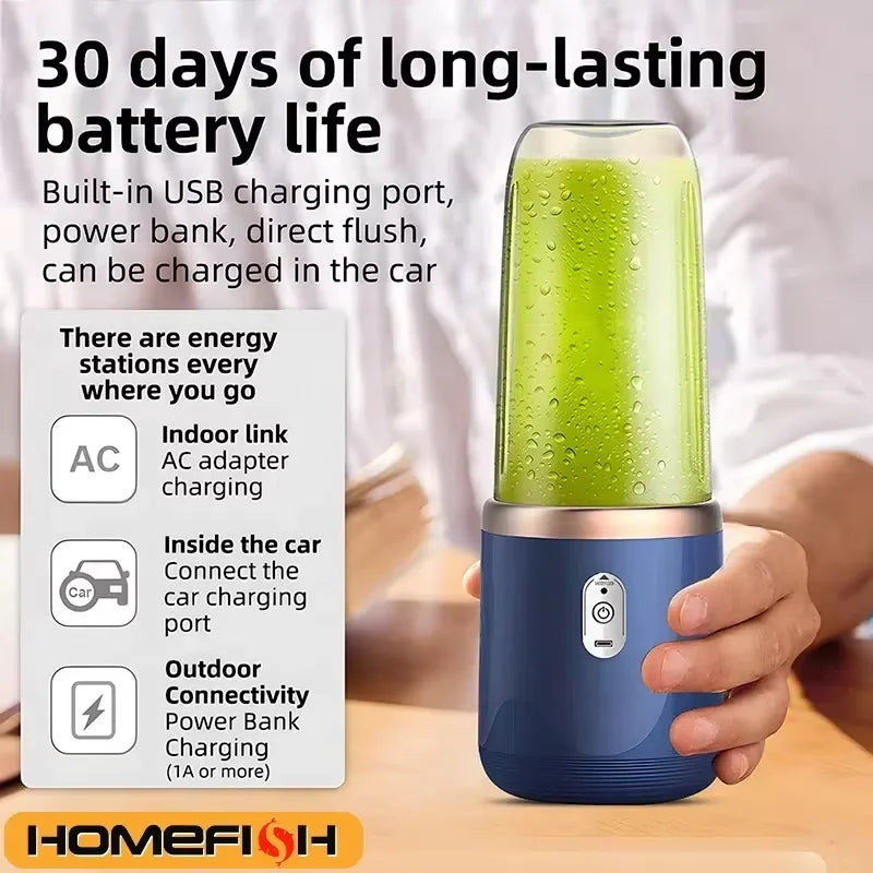 New Student Home Use Multi-Function Juice Maker Portable Rechargeable Small Juice Cup