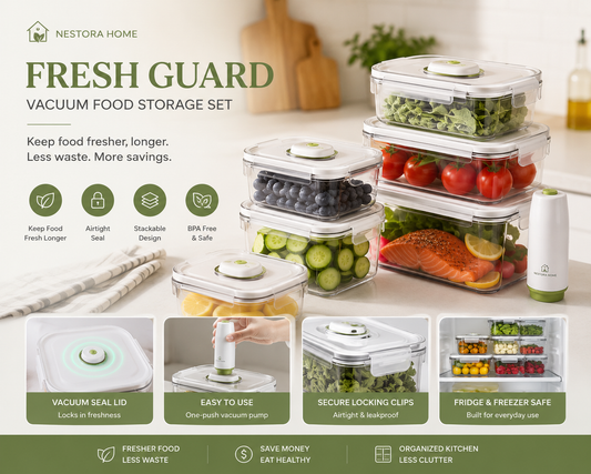 Fresh Guard Vacuum Food Storage Set