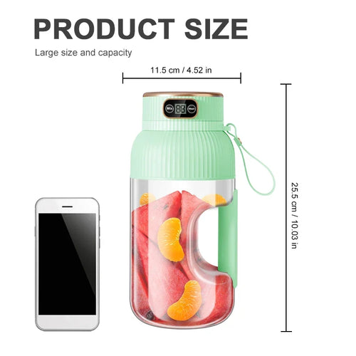 BlendGo™ Portable Blender Bottle